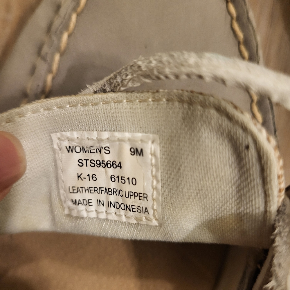 Sperry Firefish Boat Shoe Grey Size 9 - Picture 6 of 10